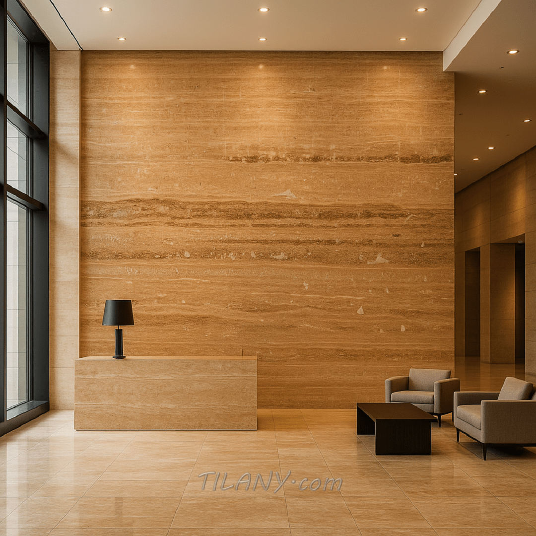 Dark Cream Travertine - Tilany